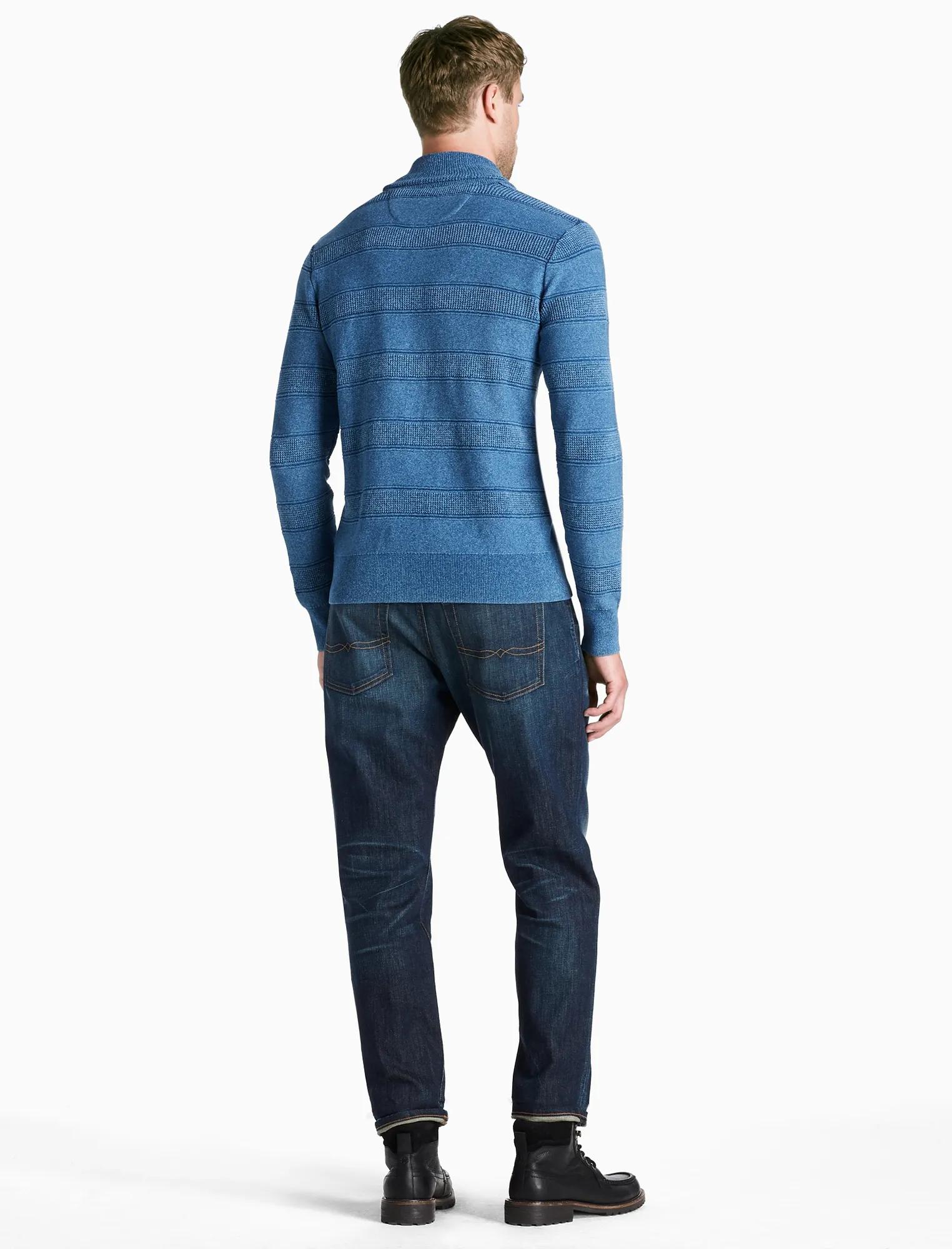 INDIGO SHAWL SWEATER, image 3