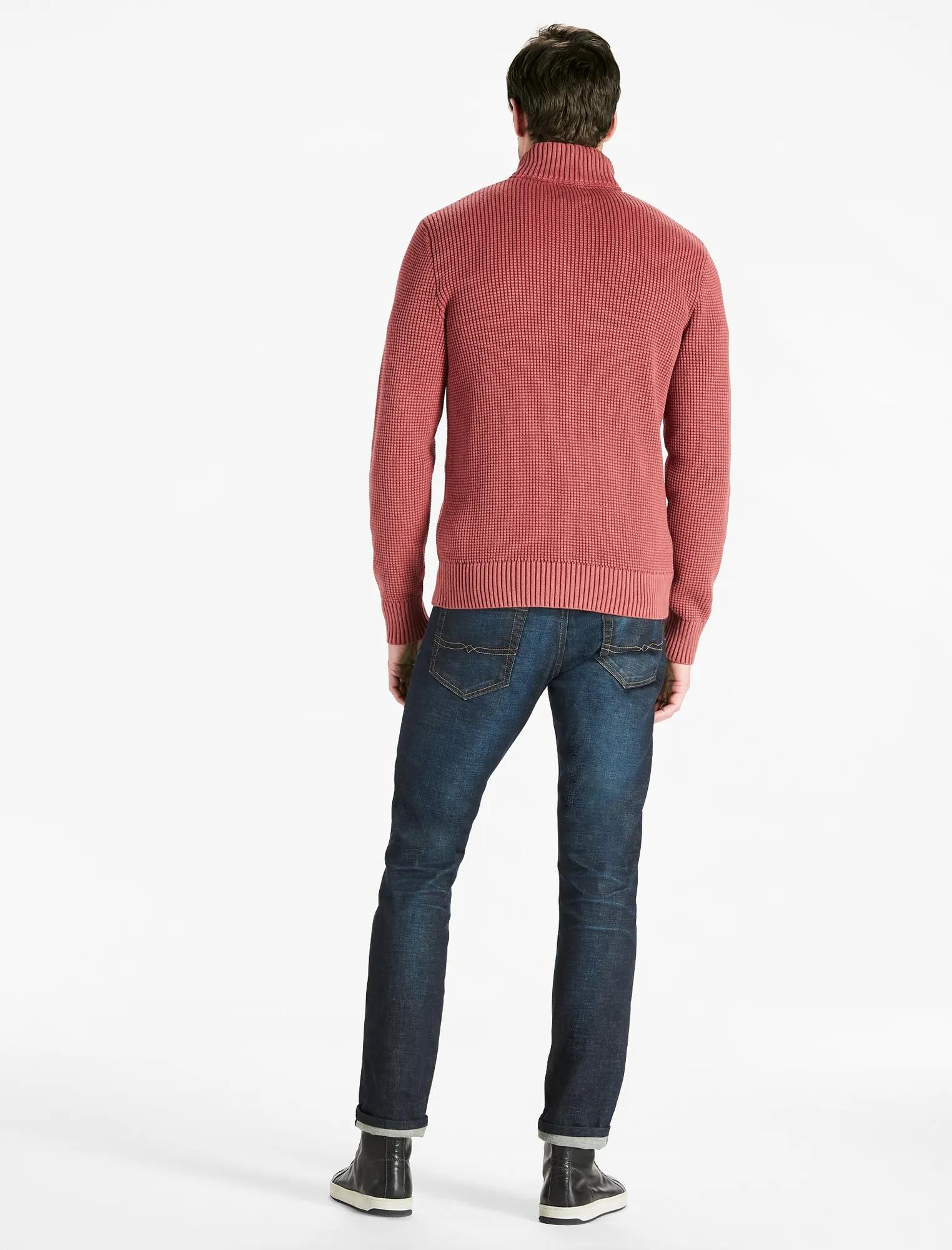 HALF ZIP MOCK NECK SWEATER, image 3
