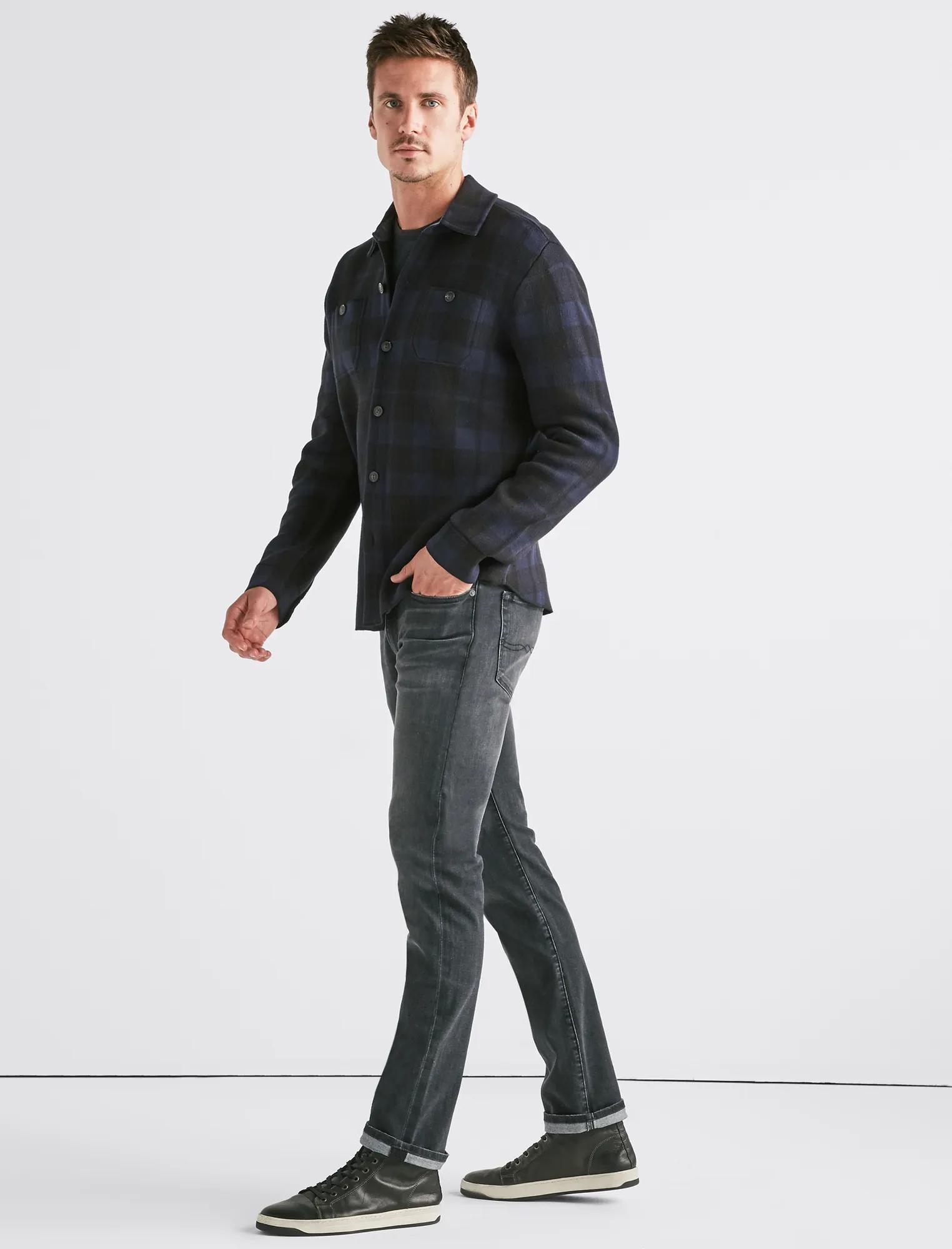 PLAID SWEATER SHIRT, image 2