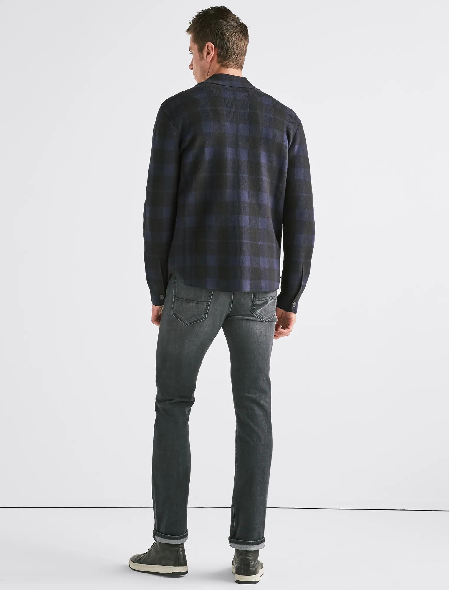 PLAID SWEATER SHIRT, image 3