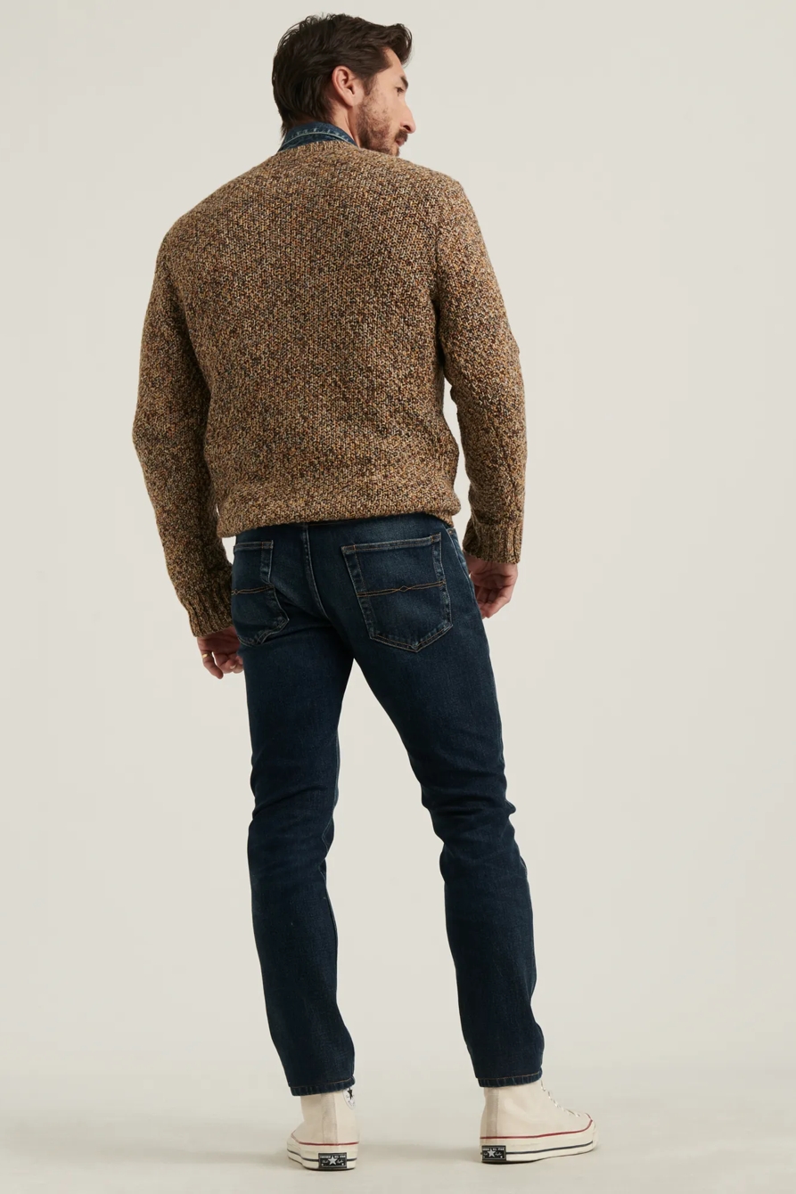 CROSS MARL STITCH PULLOVER SWEATER, image 4