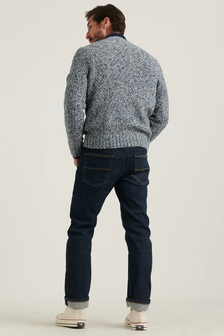 CROSS MARL STITCH PULLOVER SWEATER, image 4
