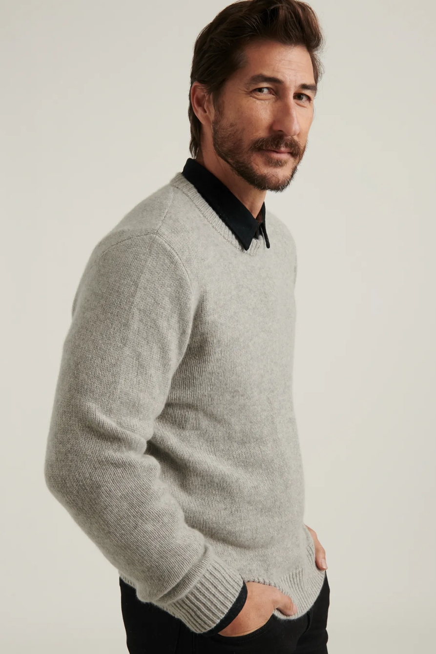 BRUSHED CASHMERE SWEATER, image 3