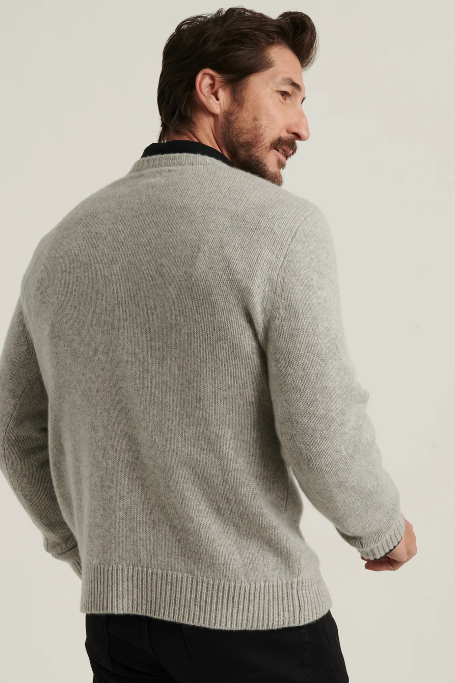 BRUSHED CASHMERE SWEATER, image 4