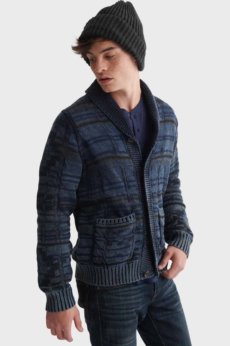 Lucky Brand Indigo Stitch Wool Hat Seed Stitch Hat (Knit) - Version 3 – Lion Brand Yarn main image 2