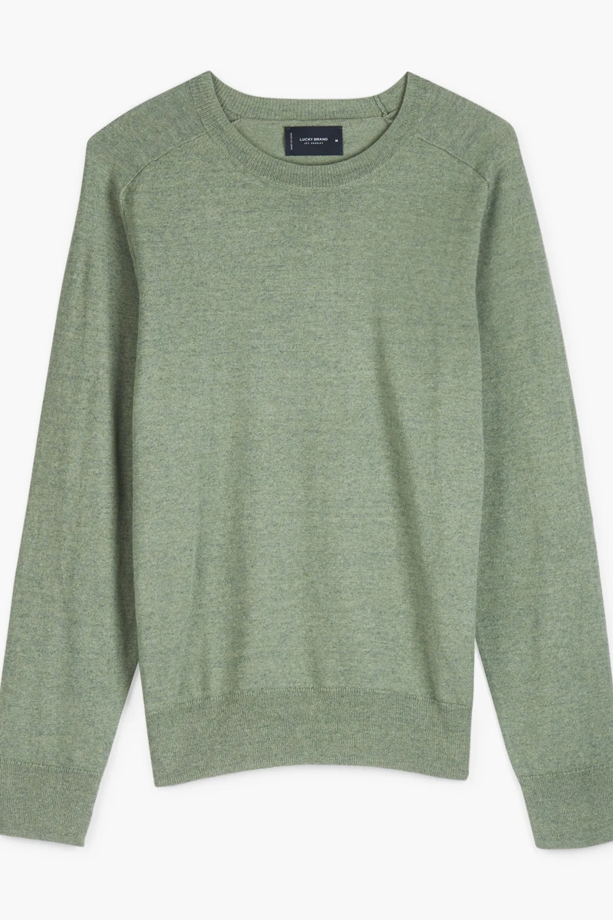 LINEN WELTERWEIGHT CREW, image 6