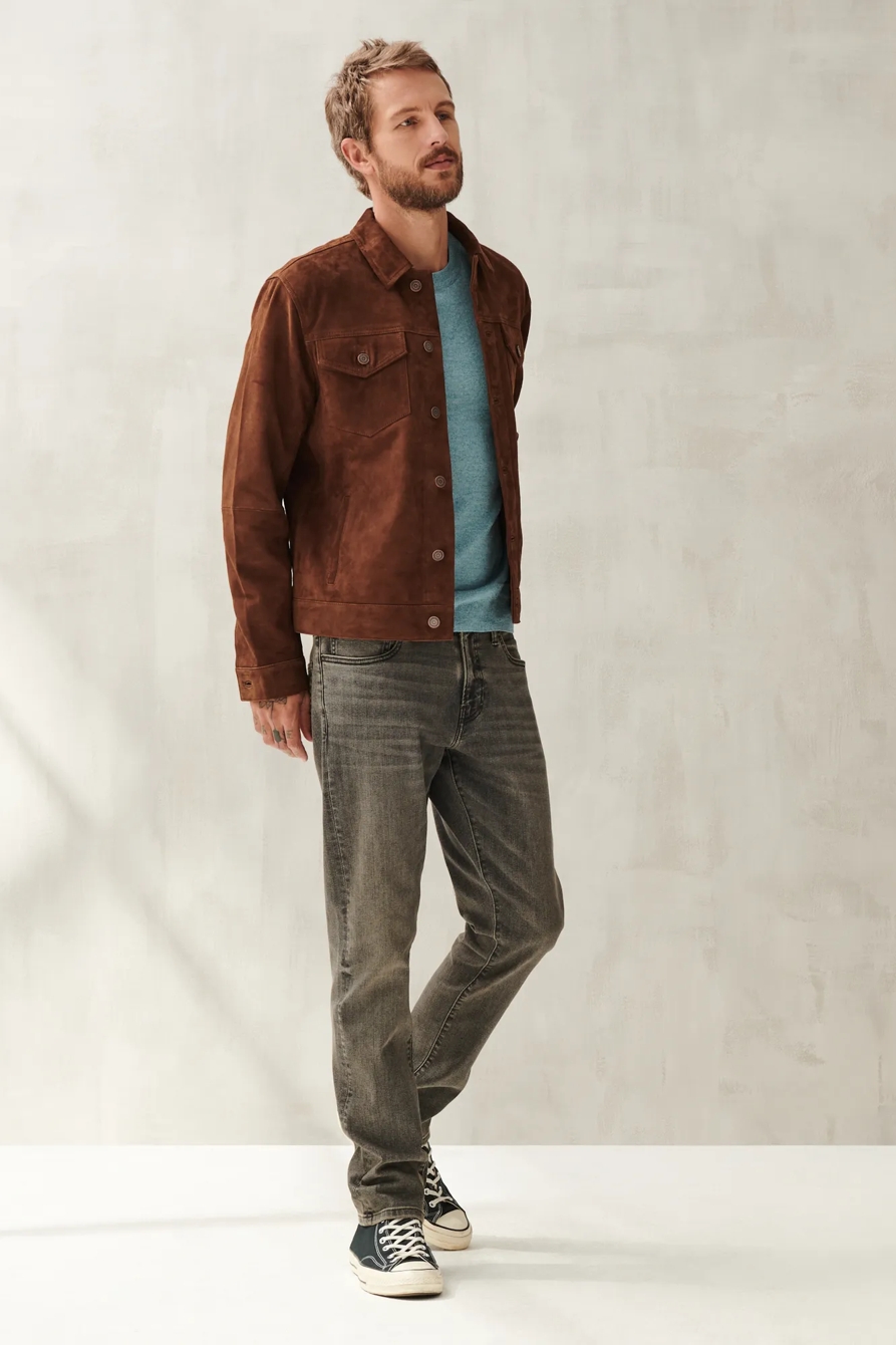 LINEN WELTERWEIGHT CREW, image 2