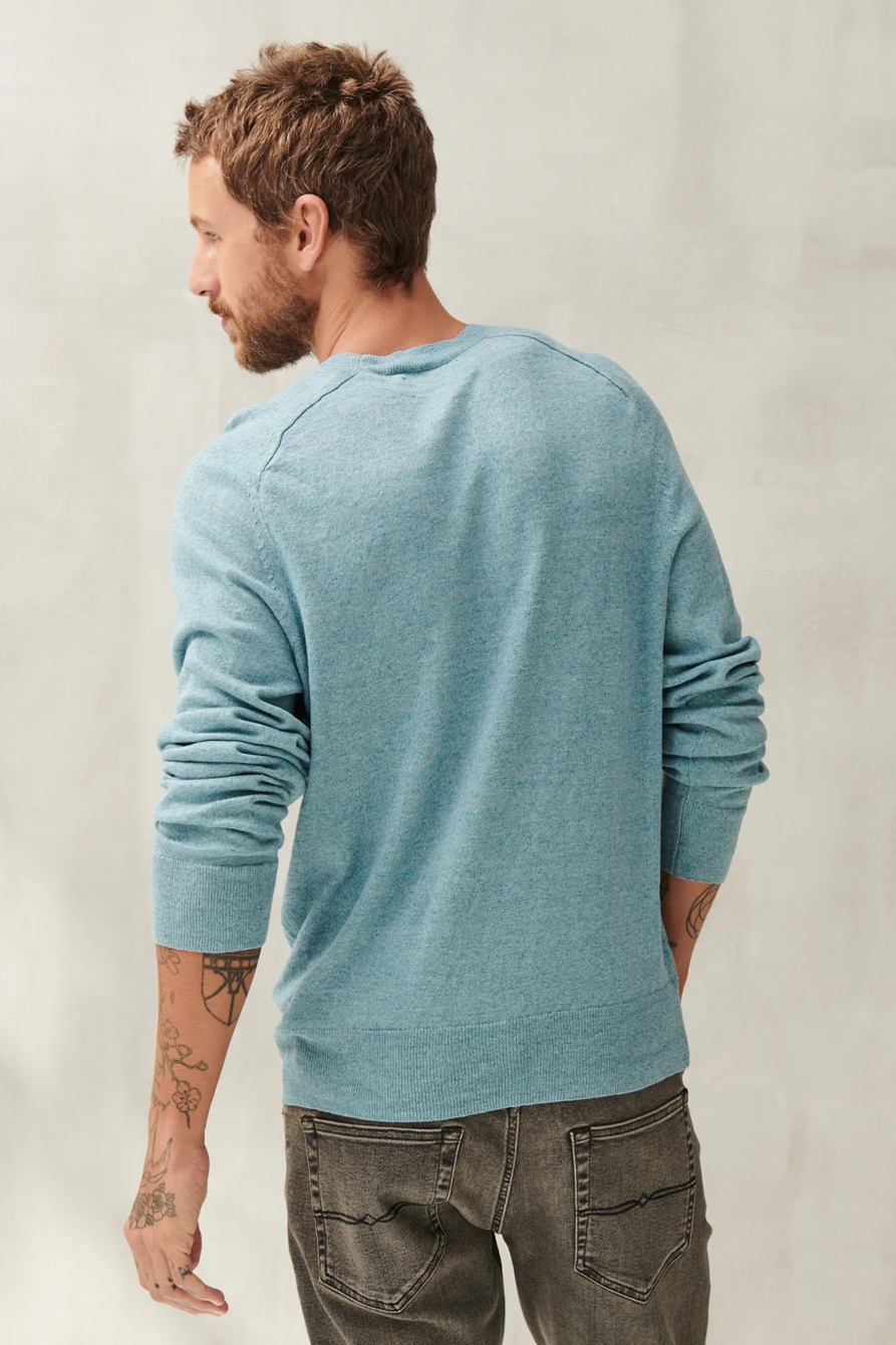 LINEN WELTERWEIGHT CREW, image 4