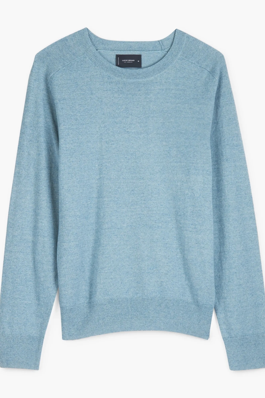 LINEN WELTERWEIGHT CREW, image 6