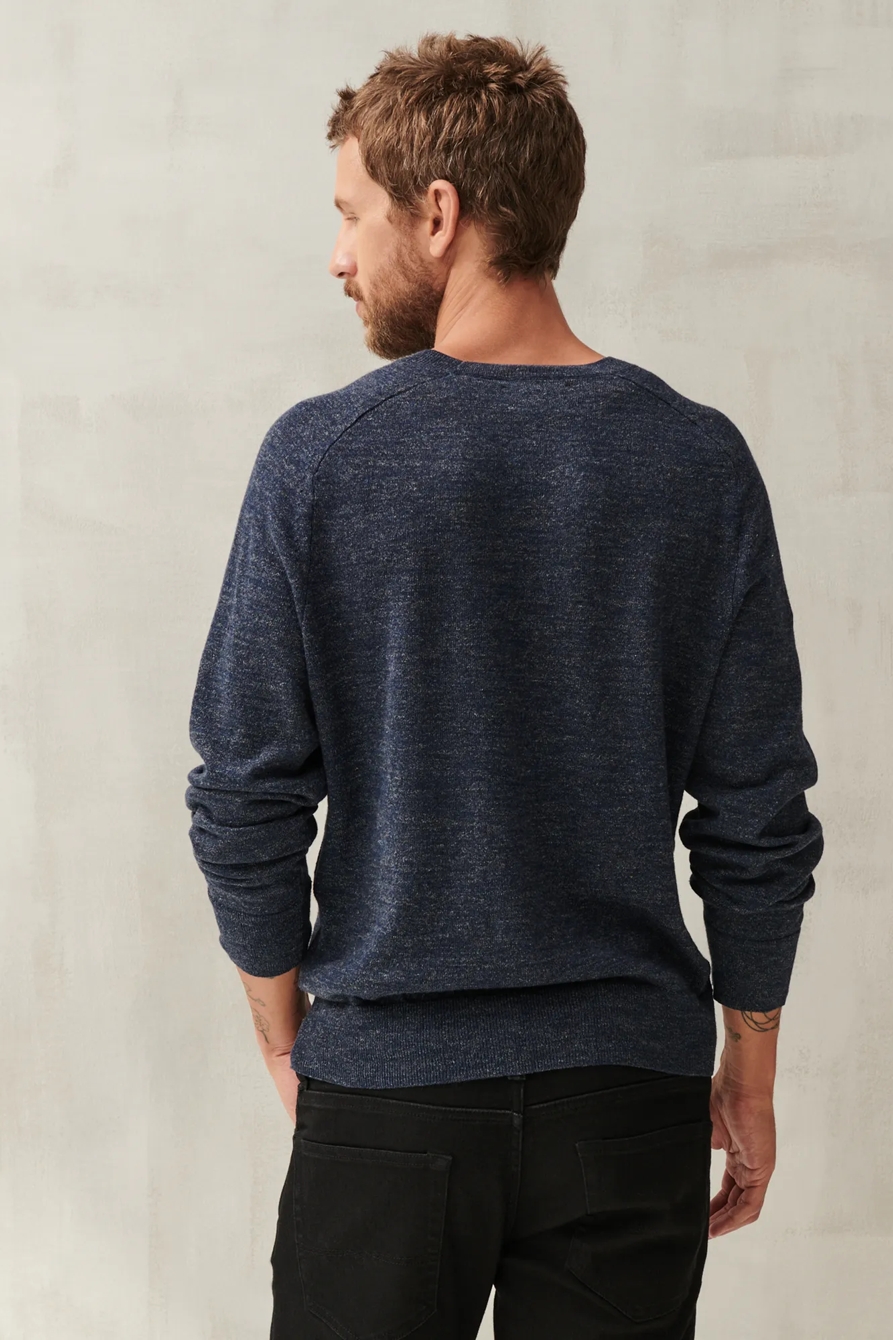 LINEN WELTERWEIGHT CREW, image 4