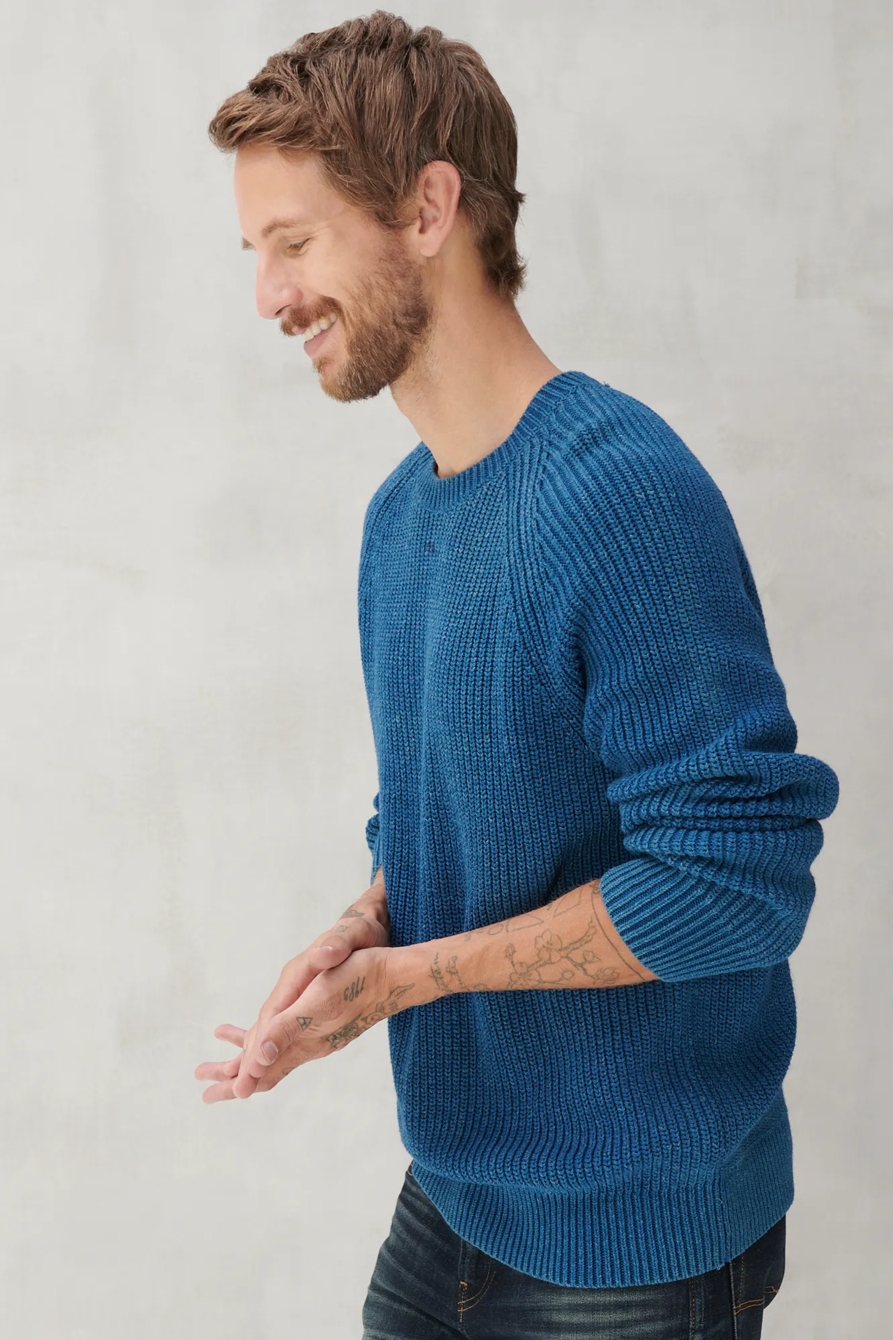 WASHED CREW NECK SWEATER, image 3