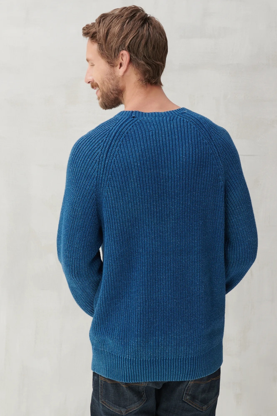 WASHED CREW NECK SWEATER, image 4