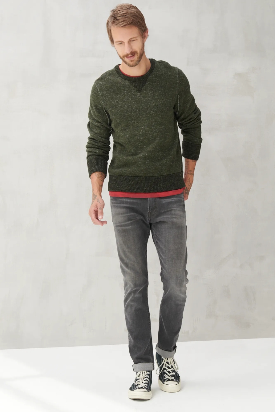 PLAITED CREW SWEATER, image 2