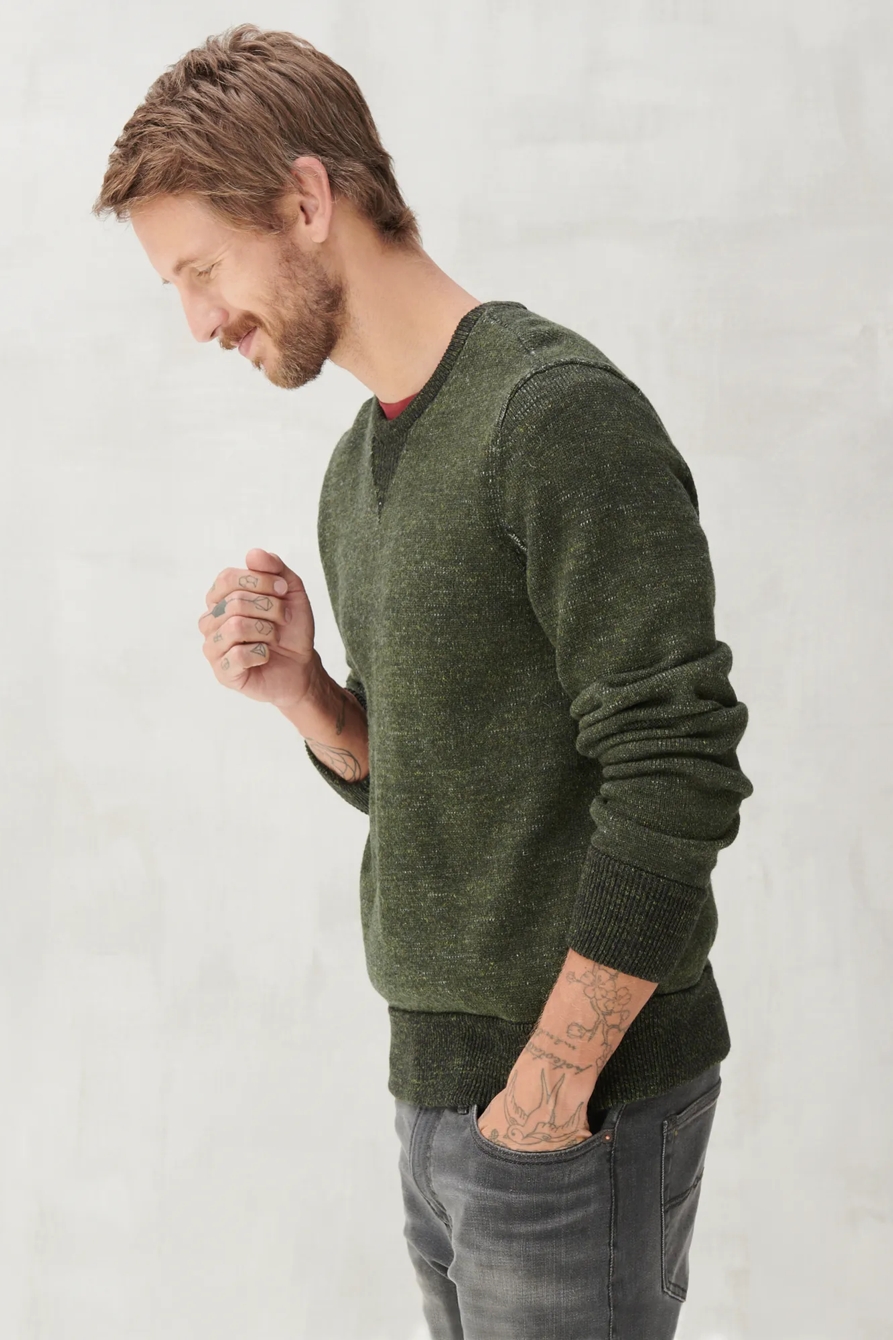 PLAITED CREW SWEATER, image 3
