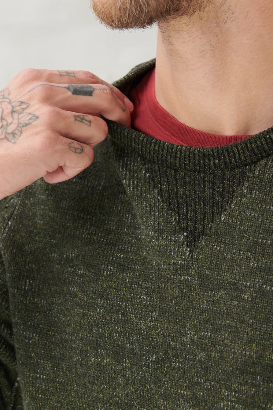 PLAITED CREW SWEATER, image 5