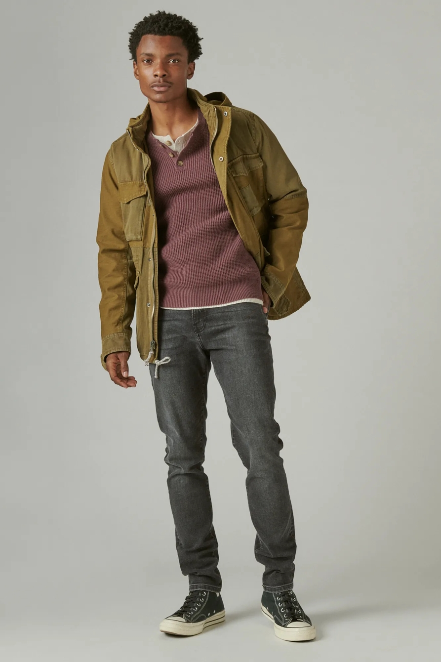 TEXTURED HENLEY, image 2