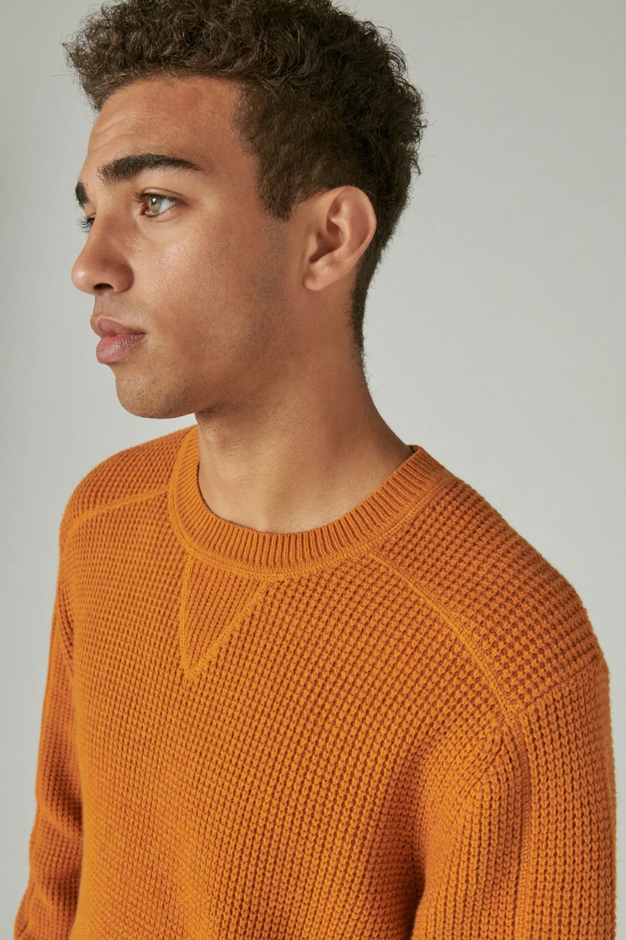 CLOUD WAFFLE SWEATER CREW, image 5