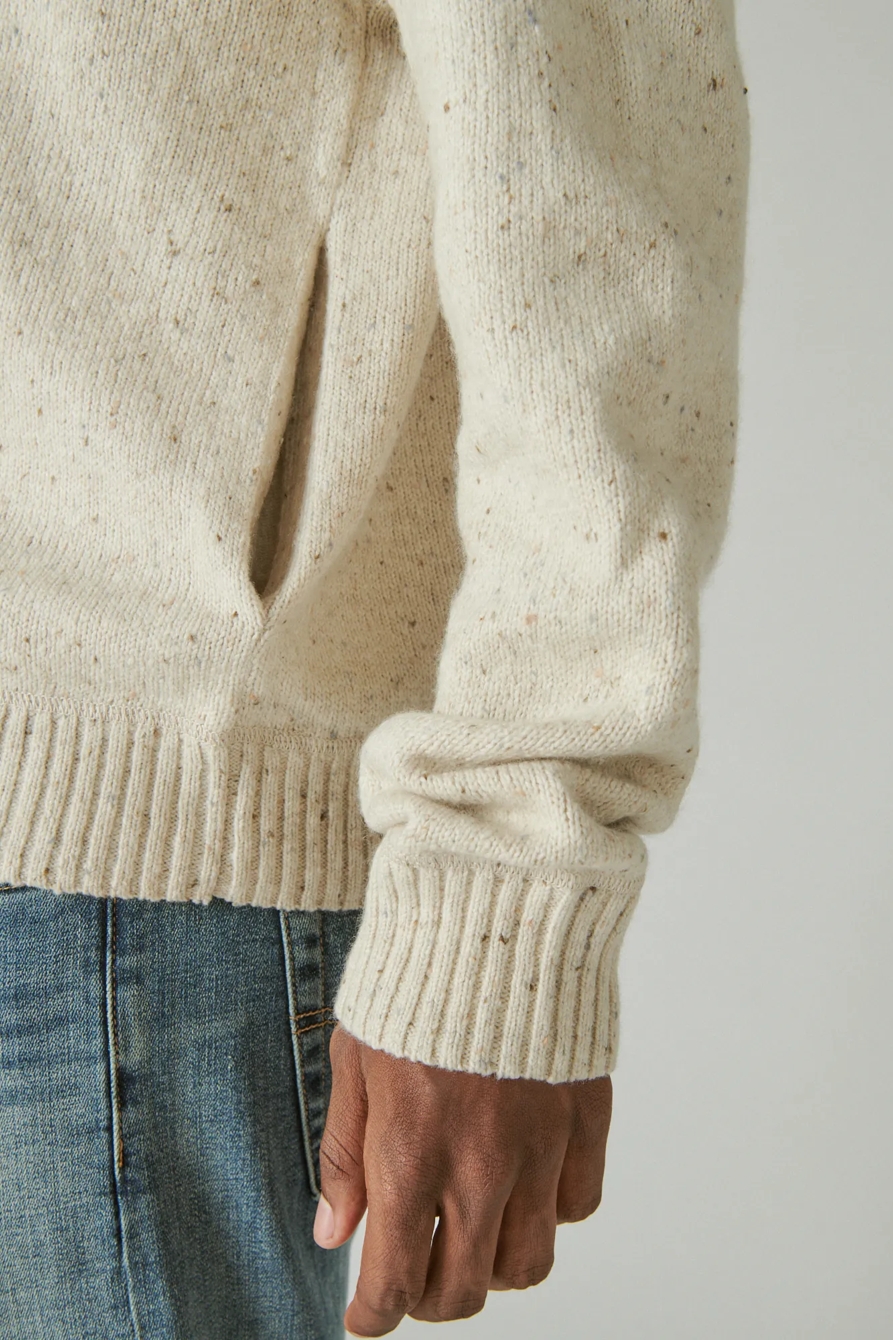 TWEED HALF MOCK NECK SWEATER, image 5