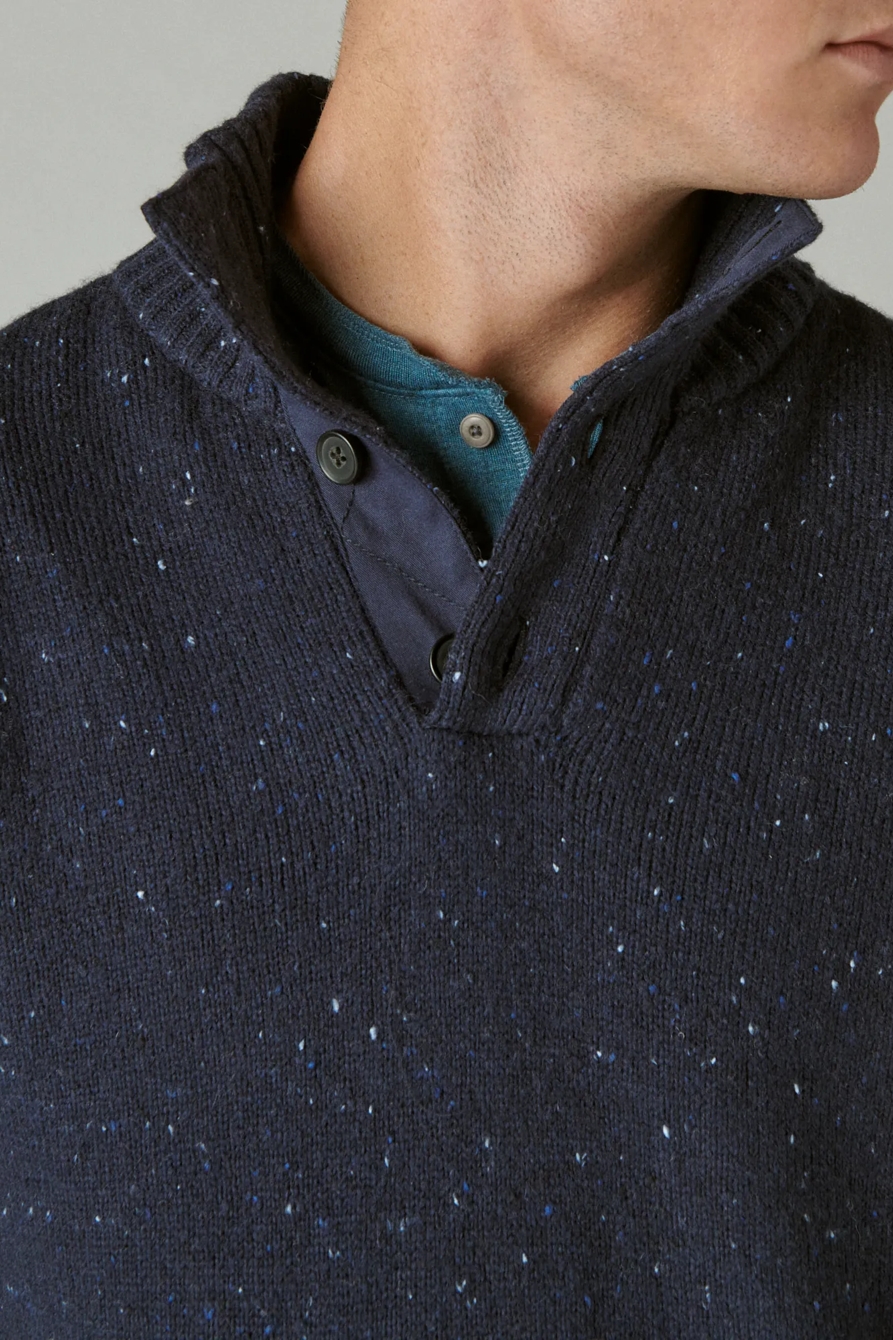 TWEED HALF MOCK NECK SWEATER, image 5