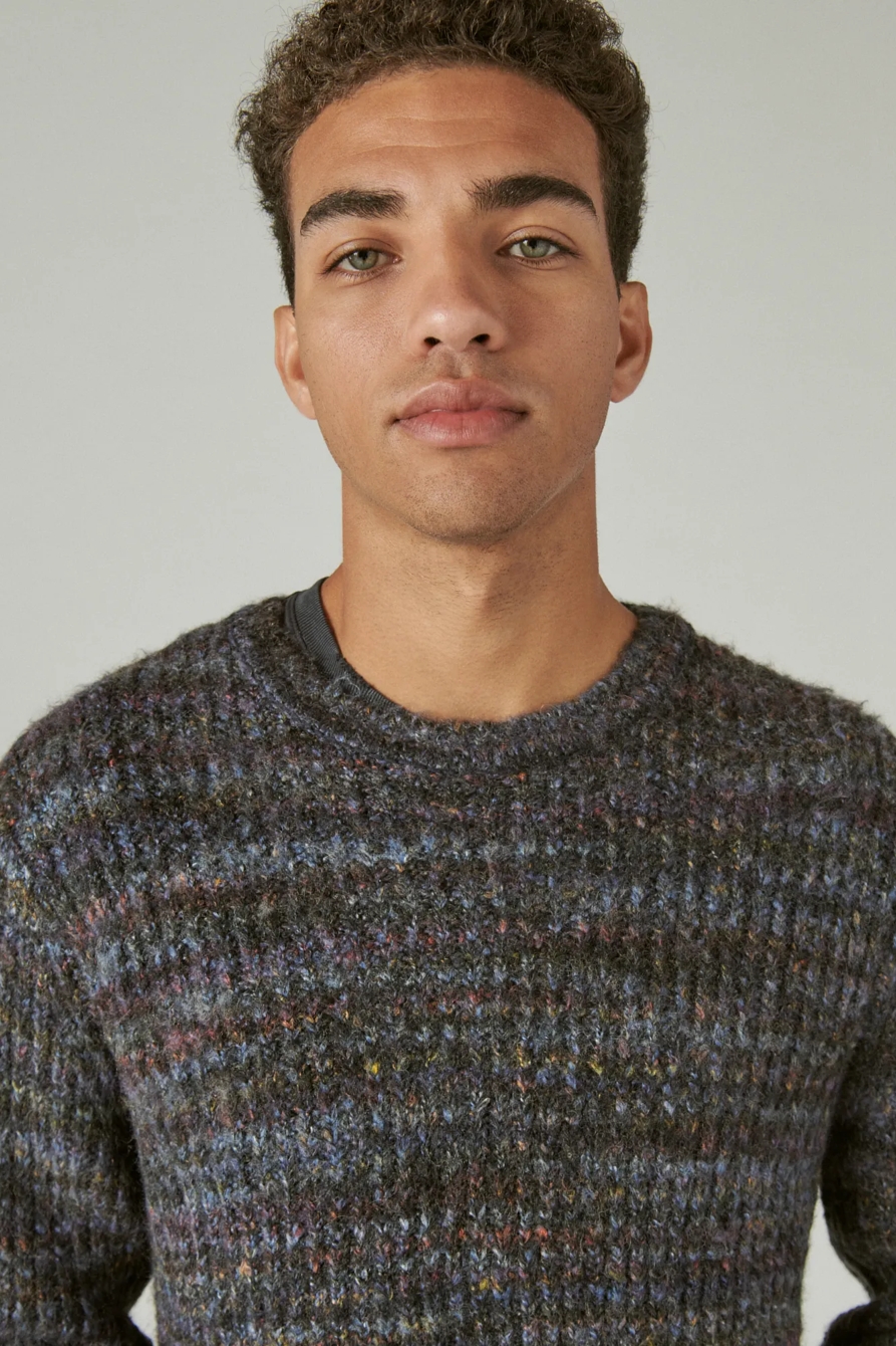 SPACEDYE CREW NECK SWEATER, image 4