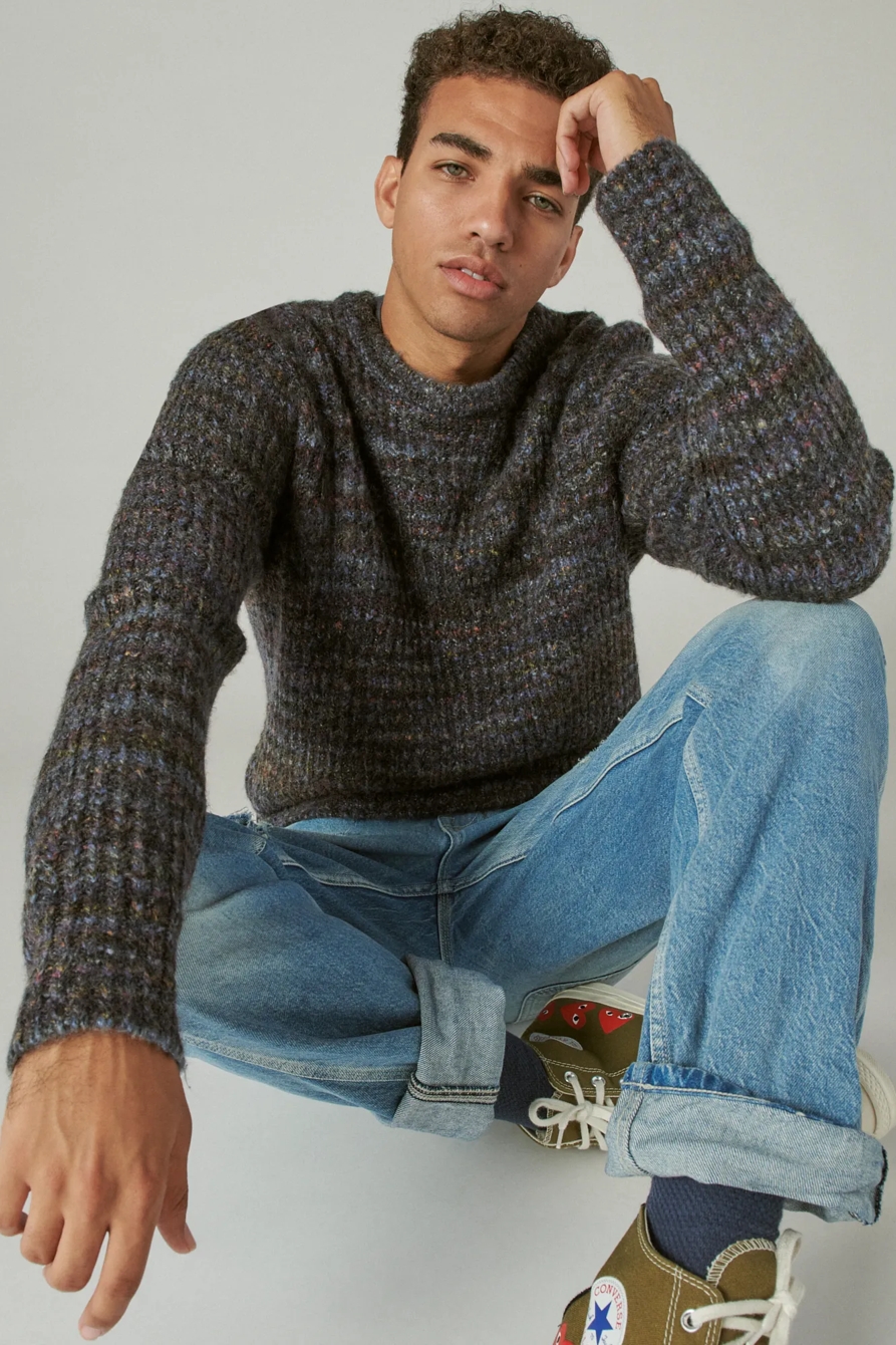 SPACEDYE CREW NECK SWEATER, image 5