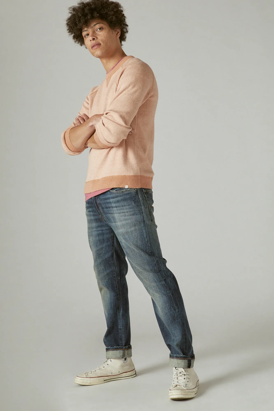 BIRD'S EYE CREW NECK SWEATER, image 2