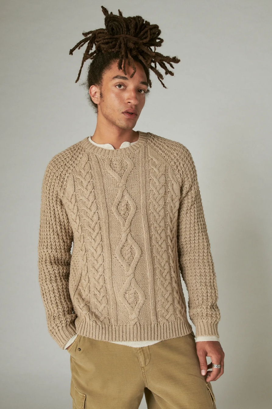 TWEED CREW NECK SWEATER, image 2