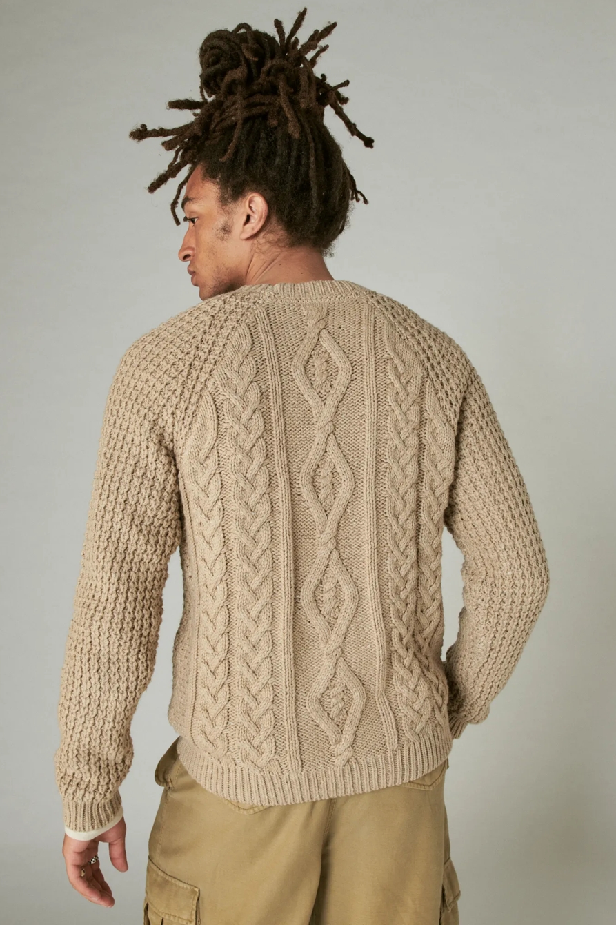 TWEED CREW NECK SWEATER, image 3