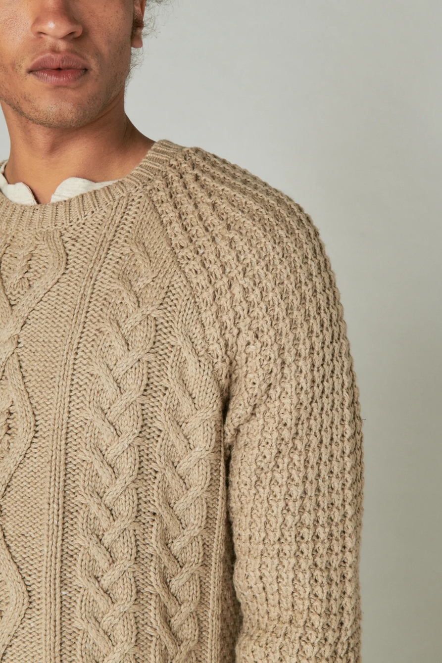 TWEED CREW NECK SWEATER, image 4