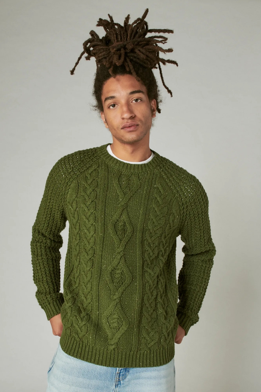 TWEED CREW NECK SWEATER, image 2
