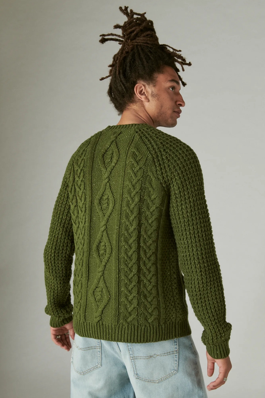 TWEED CREW NECK SWEATER, image 3