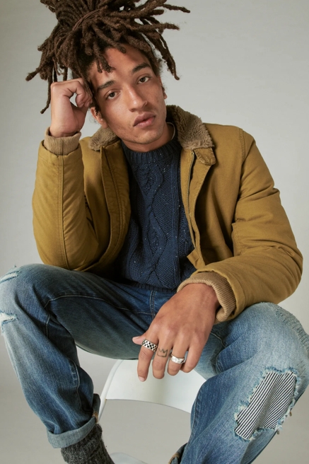 TWEED CREW NECK SWEATER, image 2