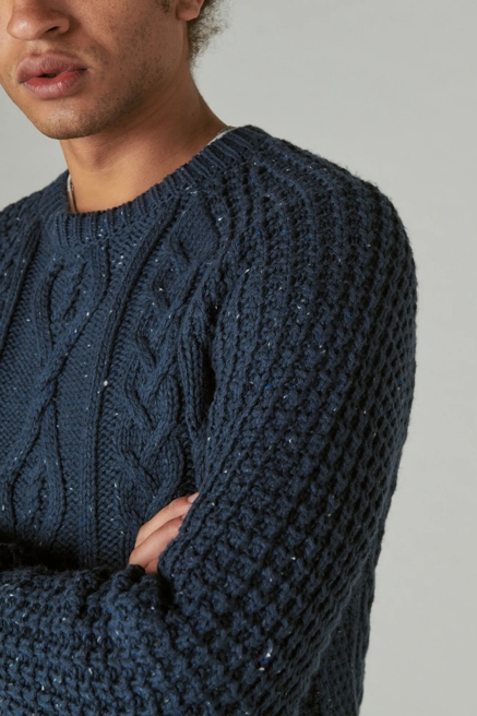 TWEED CREW NECK SWEATER, image 4