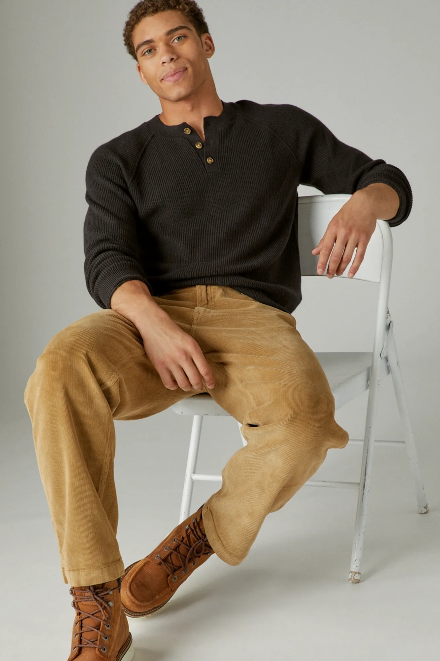 CLOUD SOFT HENLEY SWEATER, image 4