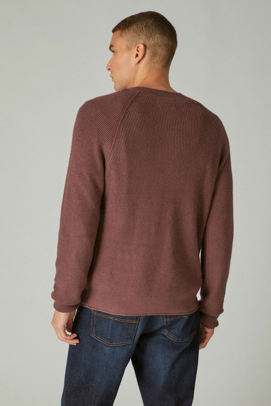CLOUD SOFT HENLEY SWEATER, image 3