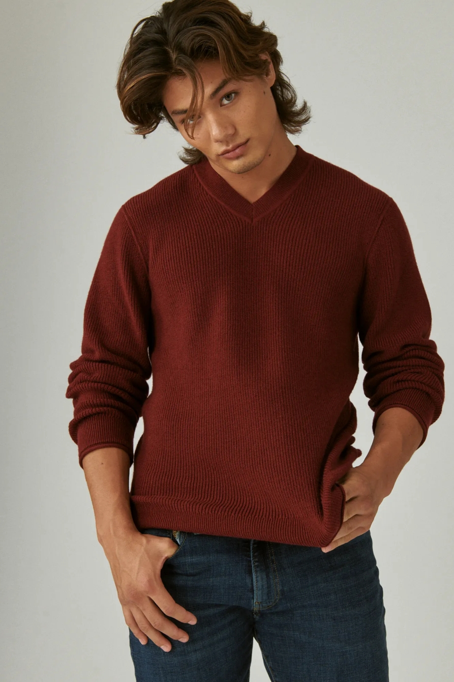 CLOUD SOFT V-NECK SWEATER, image 2