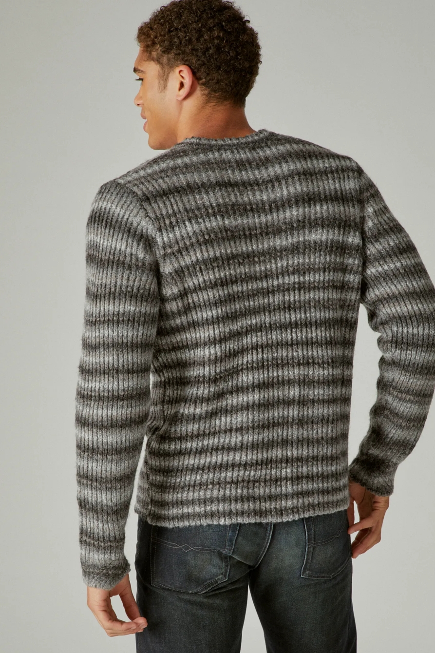 SPACEDYE CREW NECK SWEATER, image 2