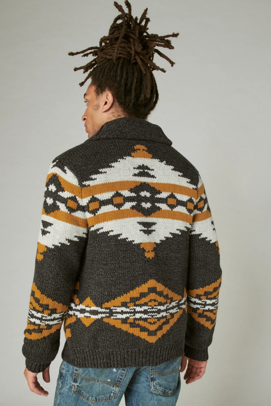 LEGACY PRINT SHAWL CARDIGAN, image 3