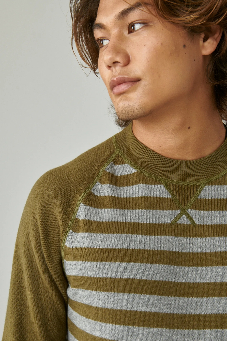 CLOUD SOFT STRIPE RAGLAN SWEATER, image 4