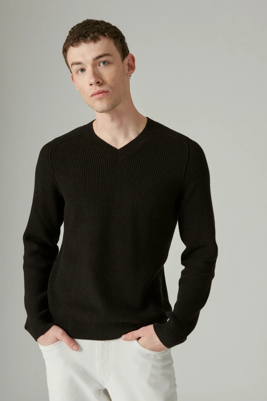 CLOUD SOFT V-NECK SWEATER, image 1