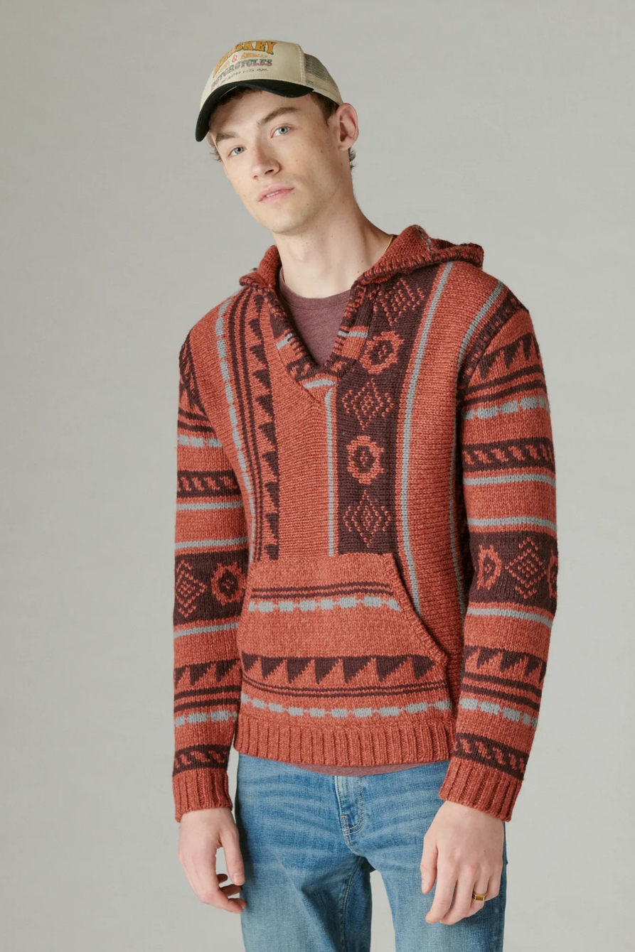 SOUTHWESTERN PRINT BAJA SWEATER, image 2