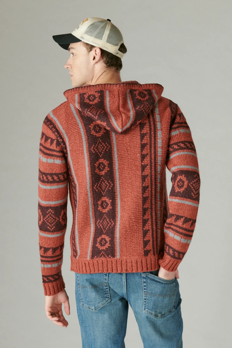 SOUTHWESTERN PRINT BAJA SWEATER, image 3