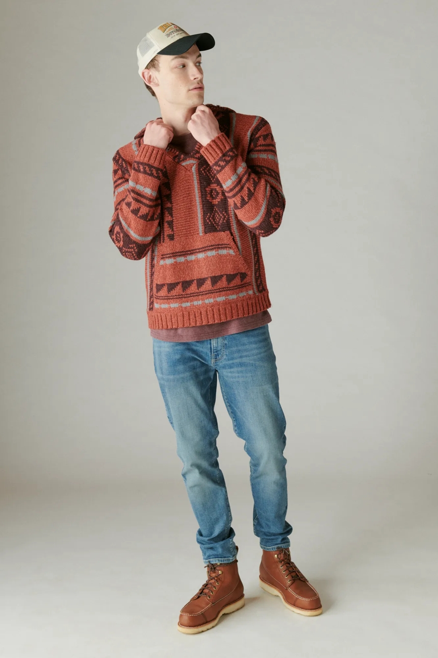 SOUTHWESTERN PRINT BAJA SWEATER, image 4