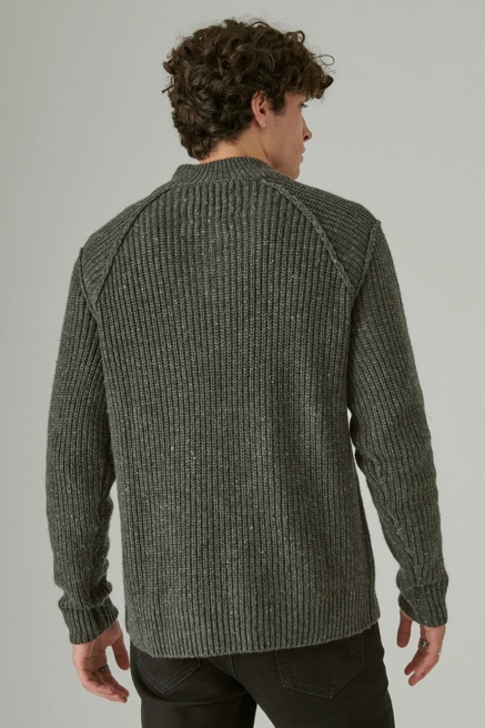 TWEED MOCK ZIP, image 3