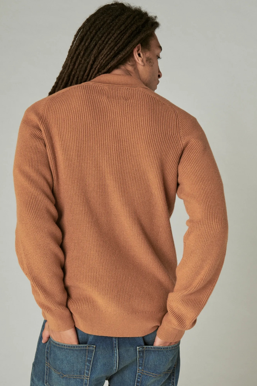 CLOUD SOFT POLO SWEATER, image 3