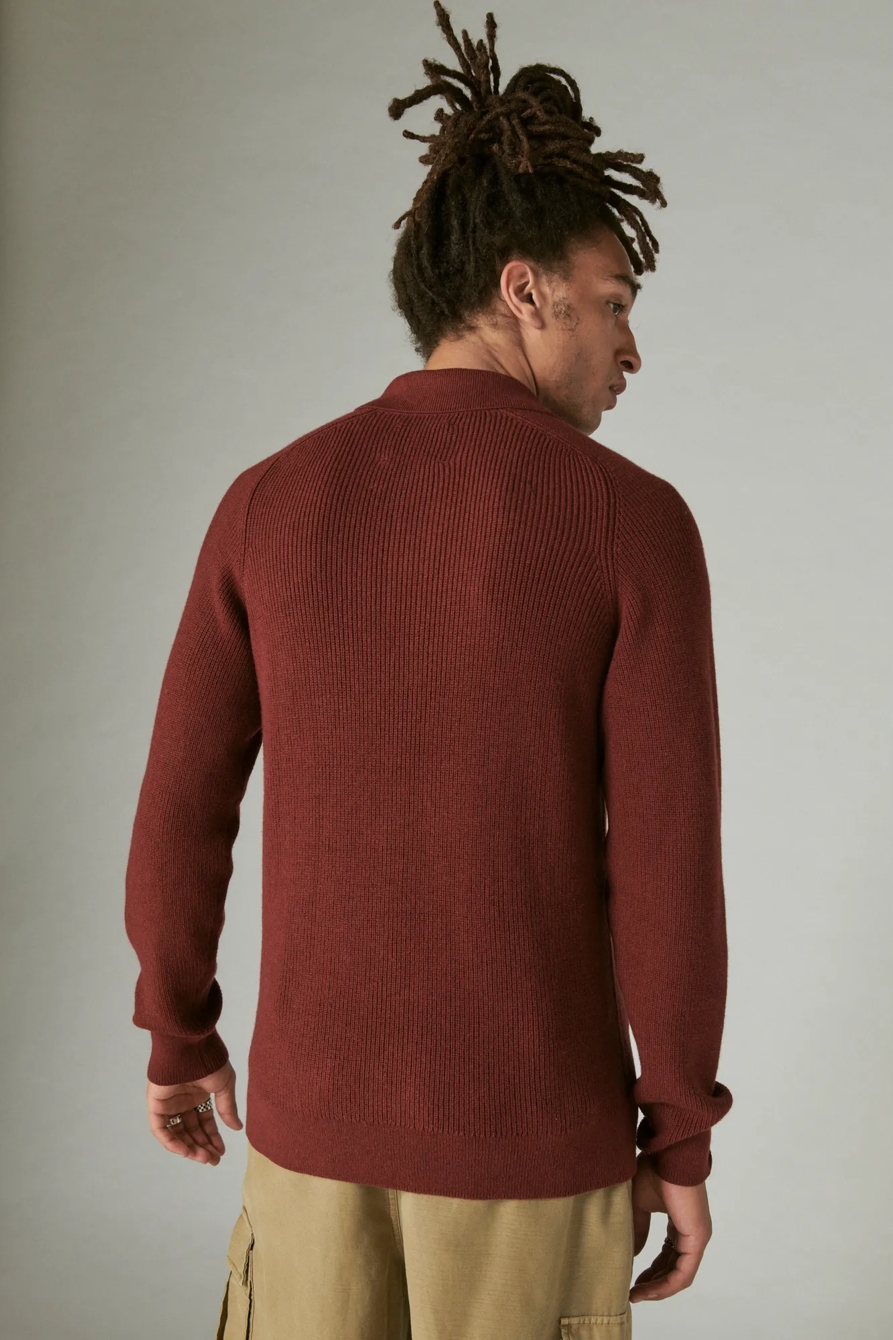 CLOUD SOFT POLO SWEATER, image 3