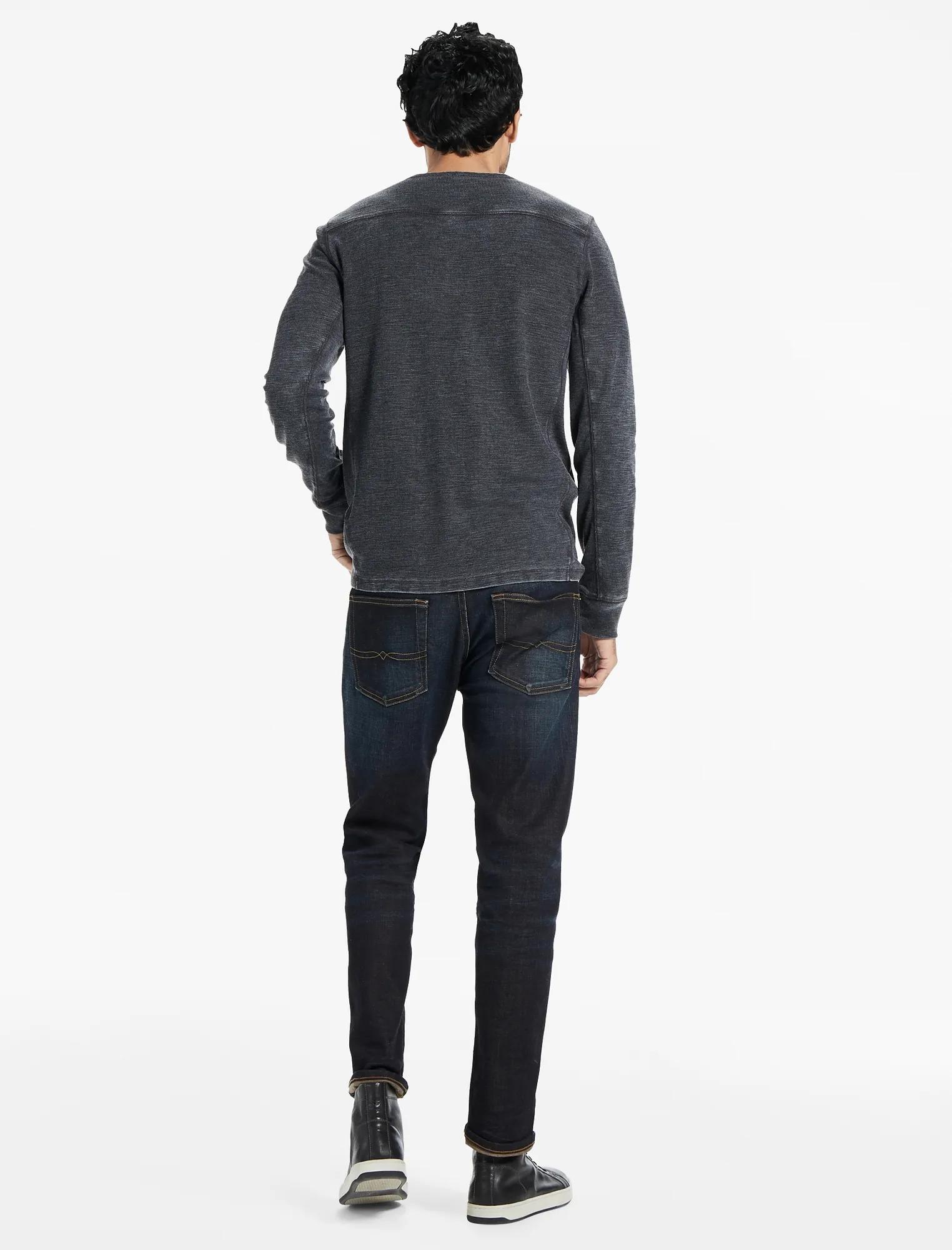 VENICE BURNOUT THERMAL HENLEY, image 3