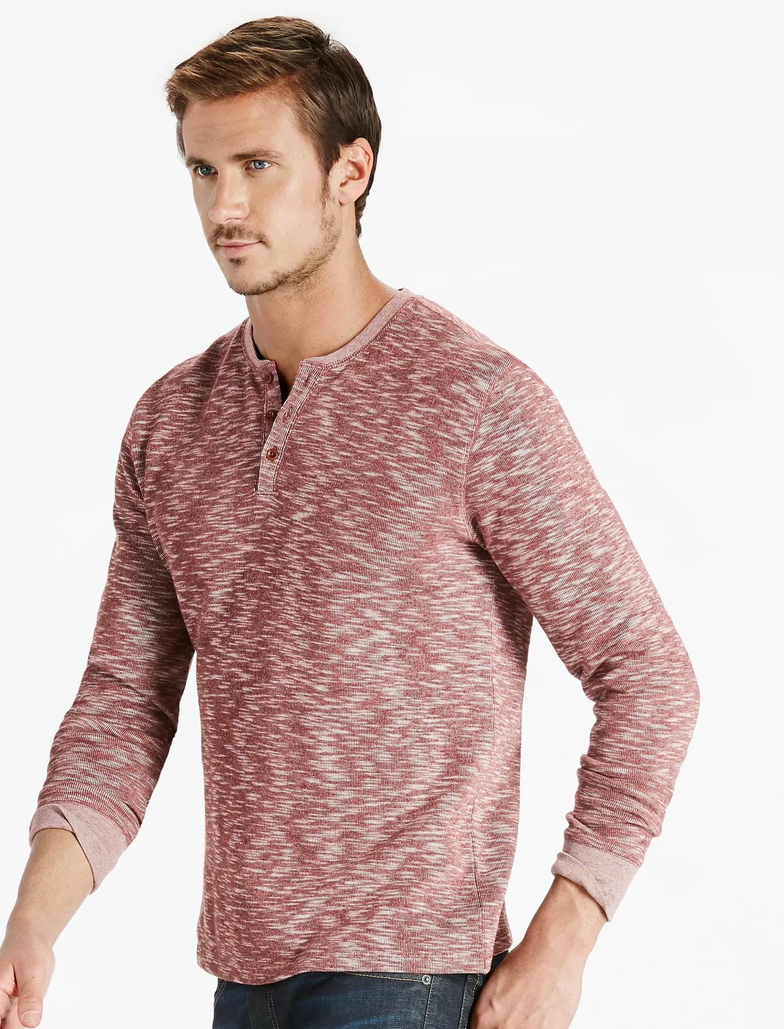TWISTED SLUB HENLEY, image 1