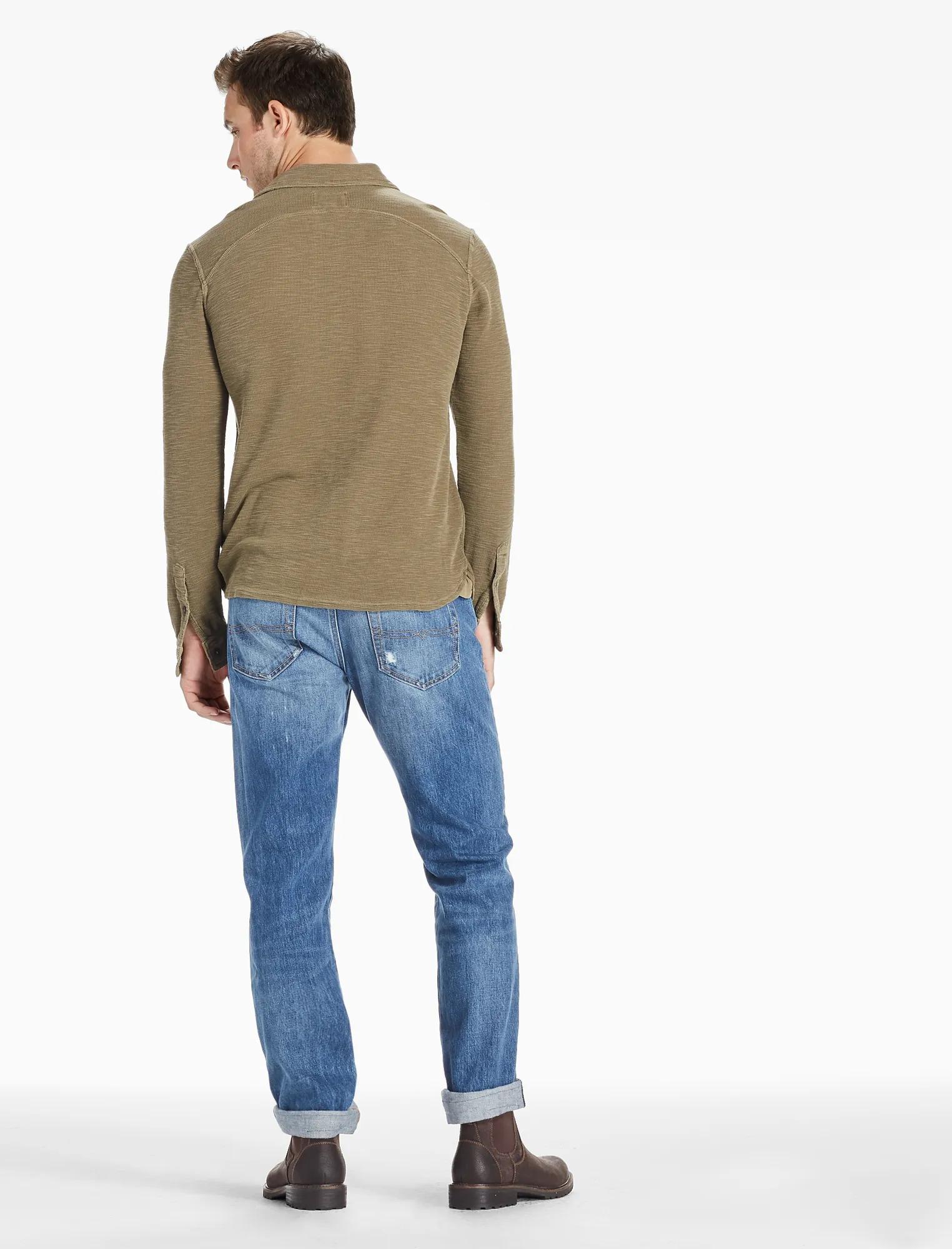 RIBBED KNIT SHIRT, image 3