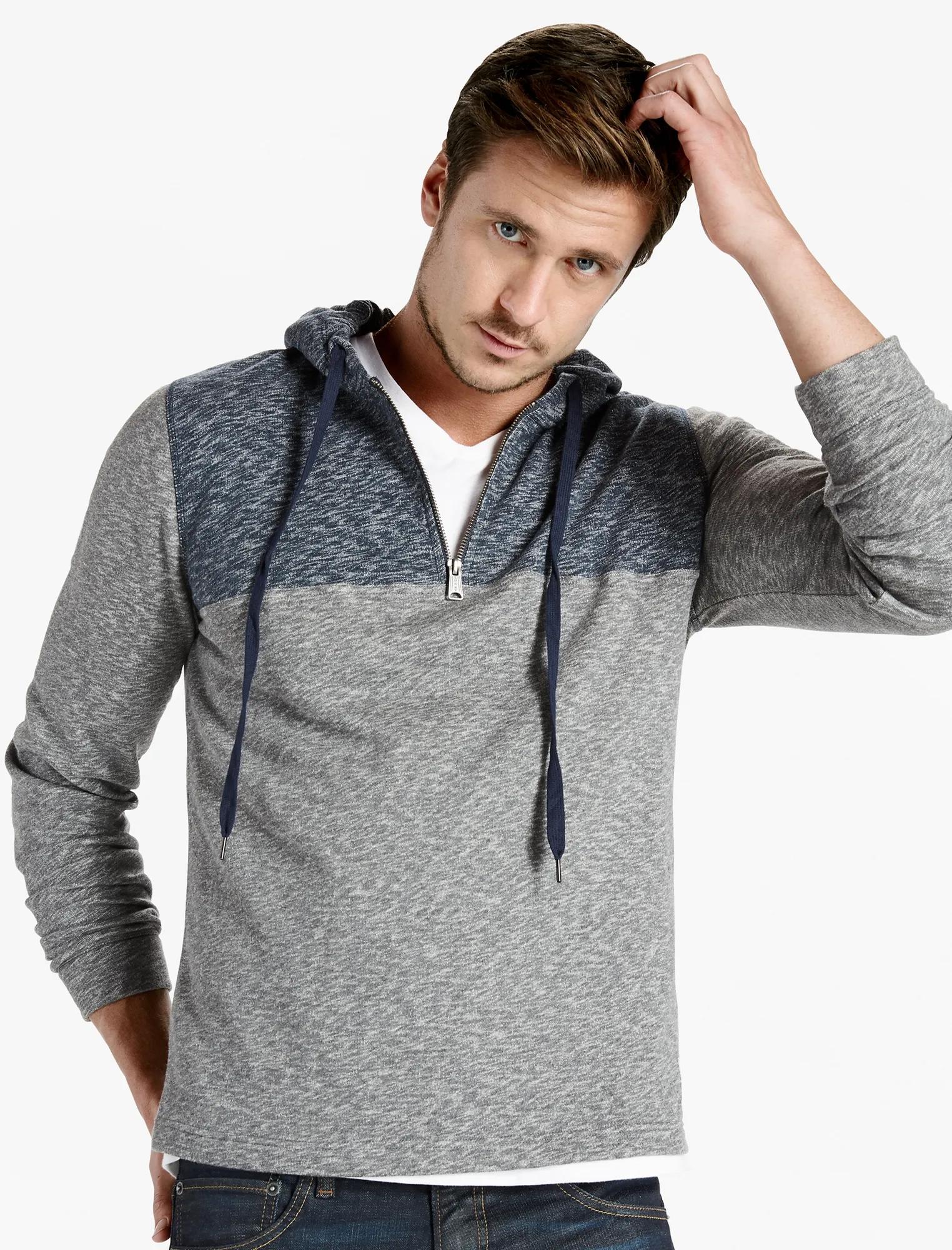 HALF ZIP HOODIE, image 1